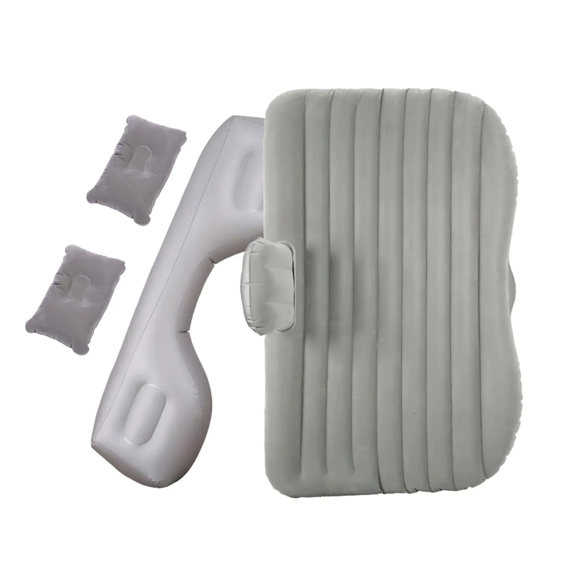 COLCHON INFLABLE 2 ALMOHADAS PORTATIL AUTO 1 PLAZA 48X145X89 CM - 3