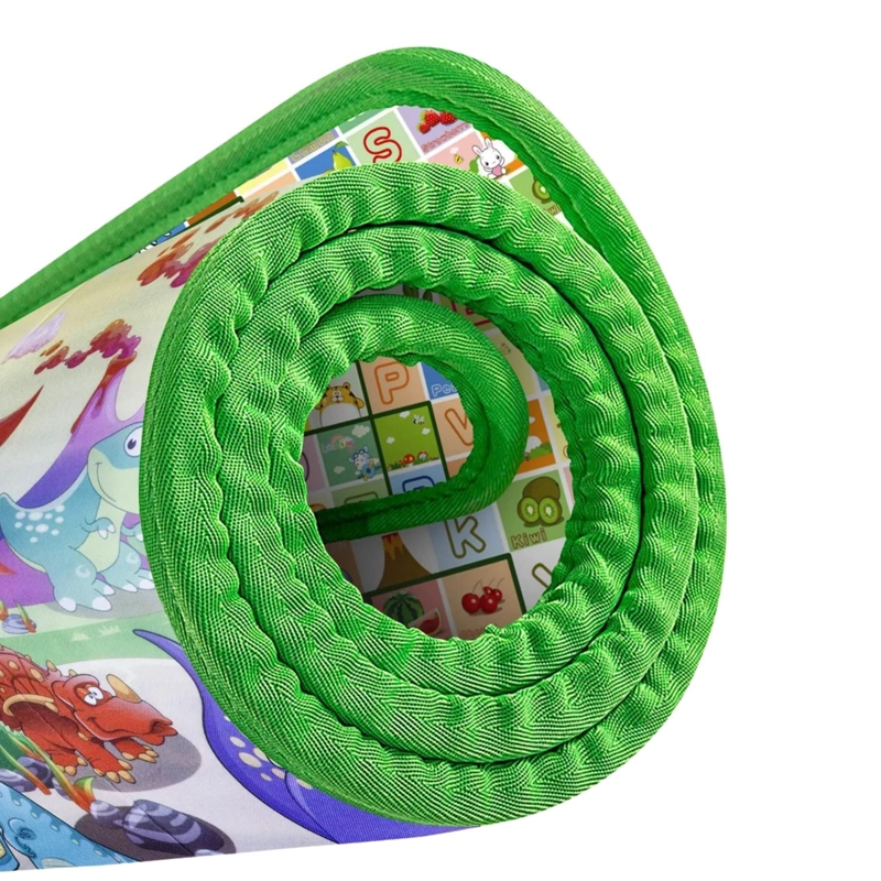 ALFOMBRA INFANTIL BEBE GOMA EVA PLEGABLE ANTIGOLPES 180X200 DINOSAURIO - 3
