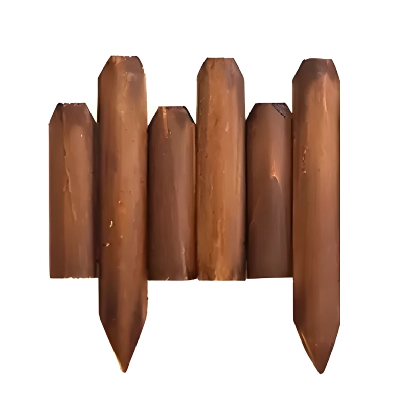 VALLA MADERA FLEXIBLE JARDIN BORDES EXTERIORES 120X30X25 CM - 3