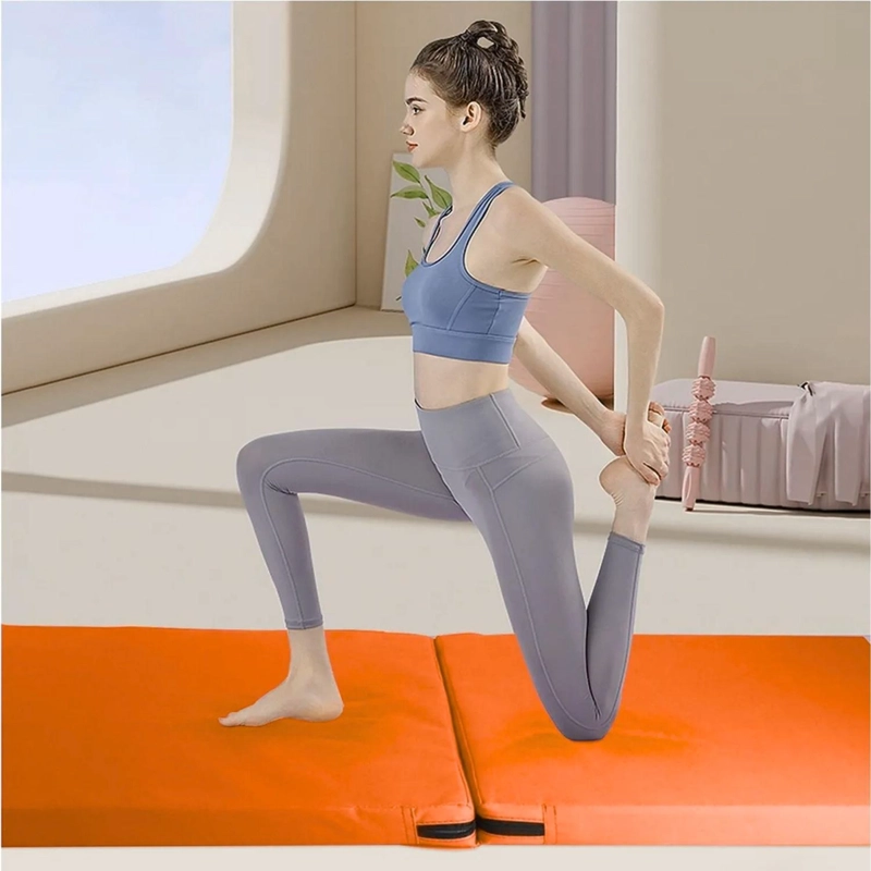 COLCHONETA DEPORTIVA PILATE YOGA 100X50X5 CM NARANJA - 5