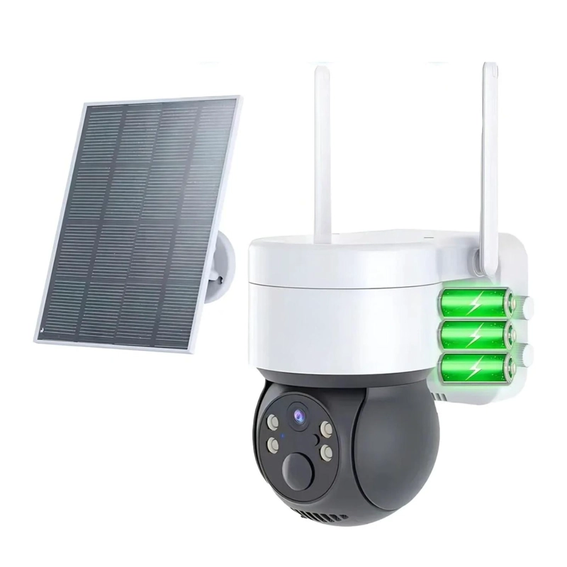CAMARA SOLAR IP INALAMBRICA EXTERIORES MOVIMIENTO 360º - 1