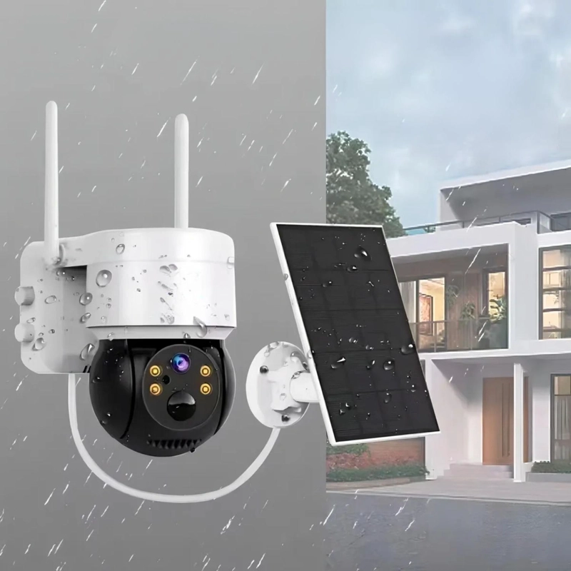 CAMARA SOLAR IP INALAMBRICA EXTERIORES MOVIMIENTO 360º - 3