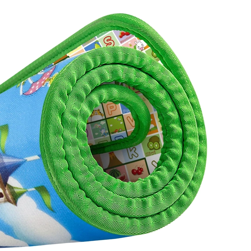 ALFOMBRA INFANTIL BEBE GOMA EVA PLEGABLE ANTIGOLPES 180X200 CASTILLO - 3