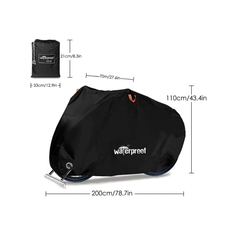 CARPA COBERTOR FUNDA BICICLETA IMPERMEABLE - 4