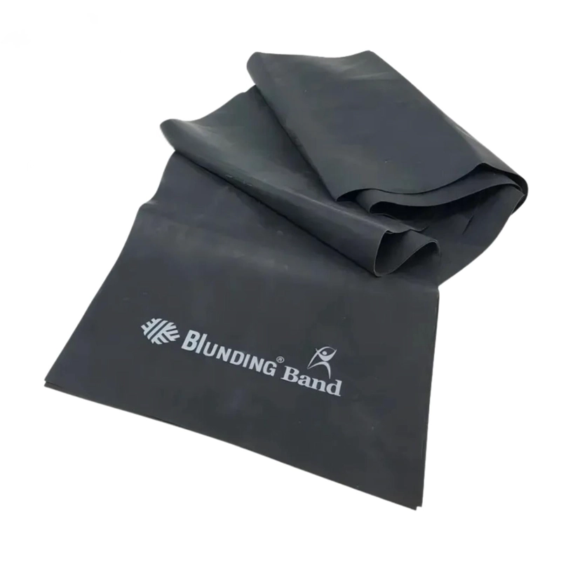 BANDA ELASTICA YOGA PILATES EJERCICIO 1.5 MTS NEGRO - 1