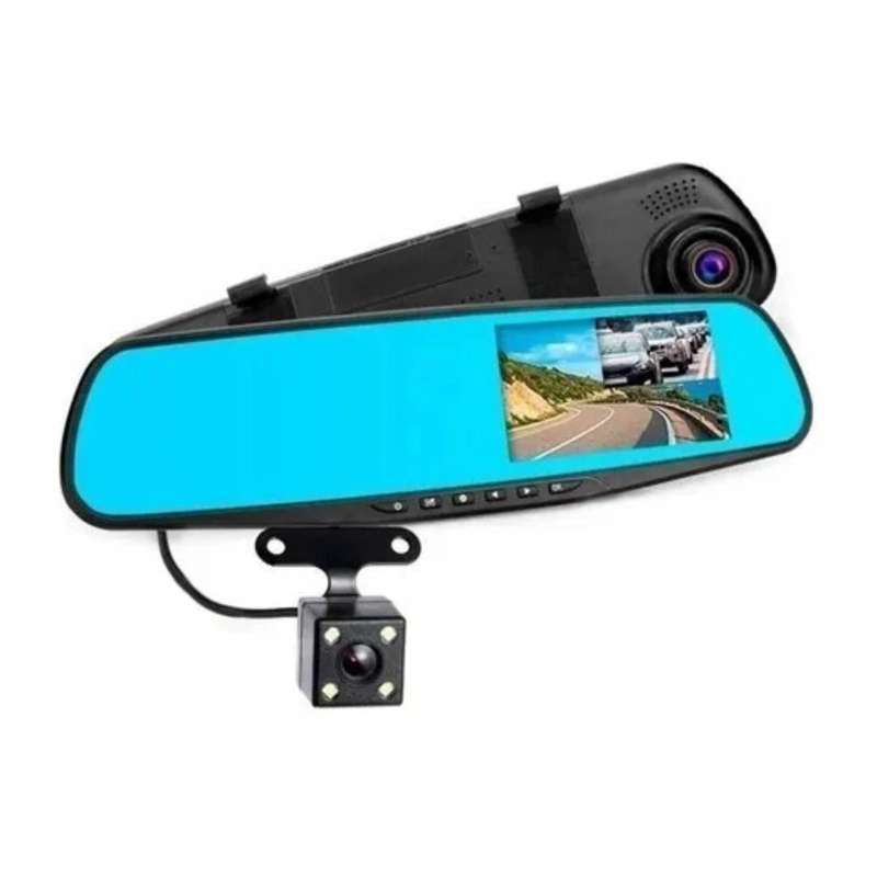 CAMARA FULL HD ESPEJO RETROVISOR AUTO CAMIONETA - 2