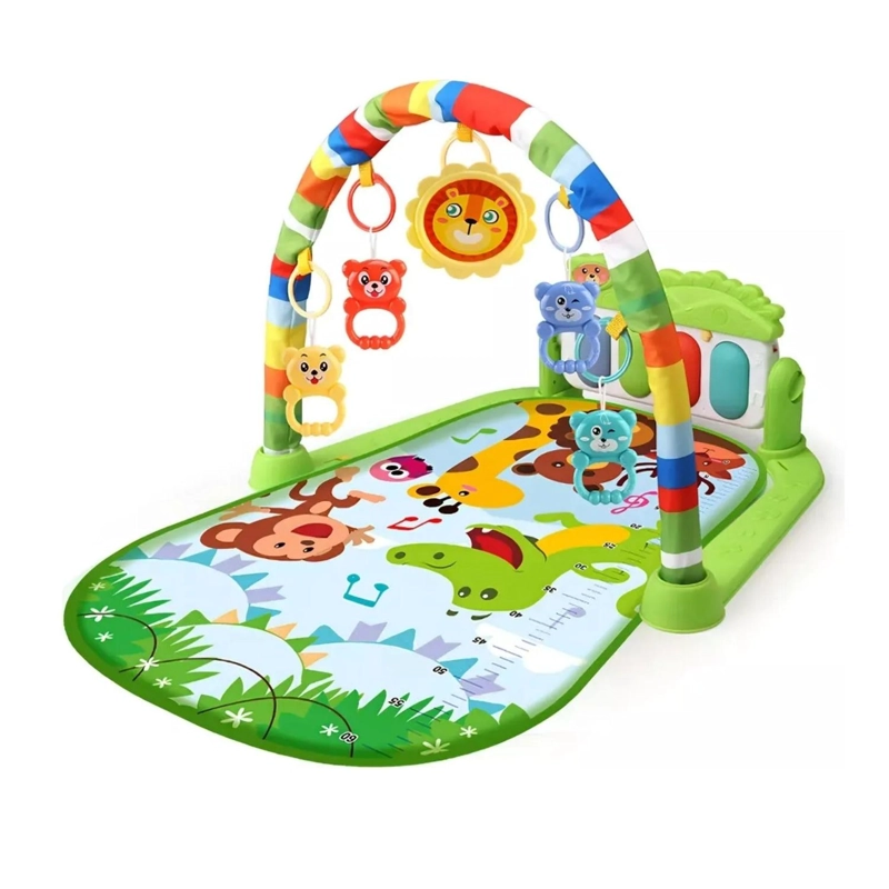 ALFOMBRA MUSICAL ESTIMULACION PIANO INFANTIL VERDE - 1