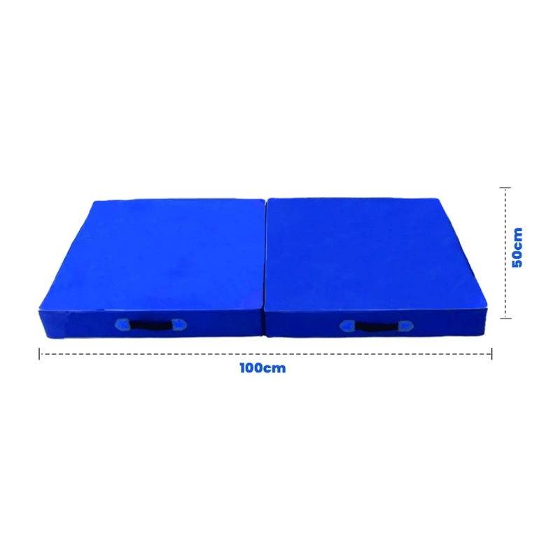 COLCHONETA DEPORTIVA PILATE YOGA 100X50X5 CM AZUL - 3