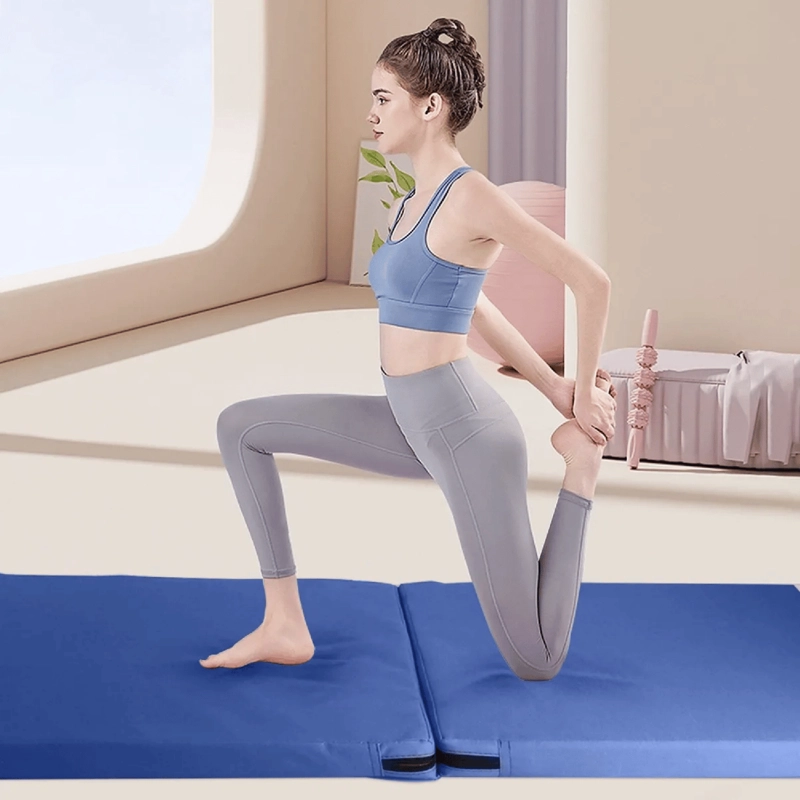 COLCHONETA DEPORTIVA PILATE YOGA 100X50X5 CM AZUL - 4