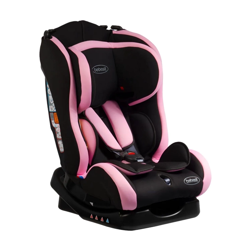 ALZADOR SILLA SEGURIDAD AUTO INFANTIL ROSA 25 KG - 1