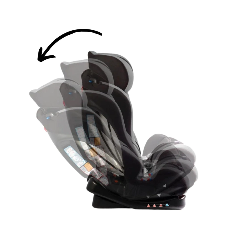 ALZADOR SILLA SEGURIDAD AUTO INFANTIL ROSA 25 KG - 5