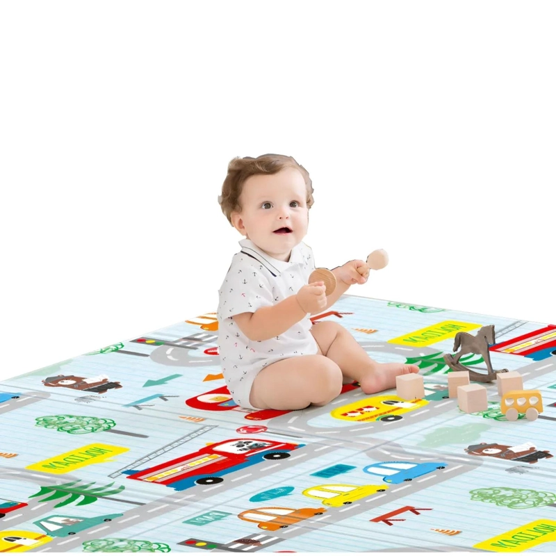 ALFOMBRA INFANTIL BEBE GOMA EVA PLEGABLE ANTIGOLPES 180X200 - 2