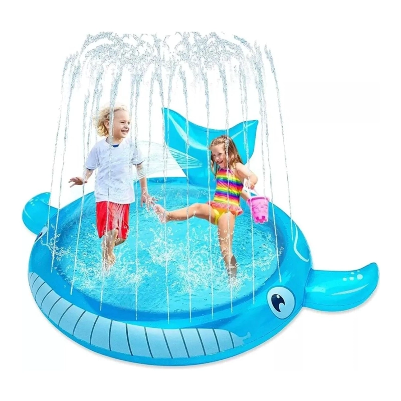 ALFOMBRA PISCINA ROCIADOR AGUA INFANTIL NIÑO VERANO 1.7X67 CM - 2