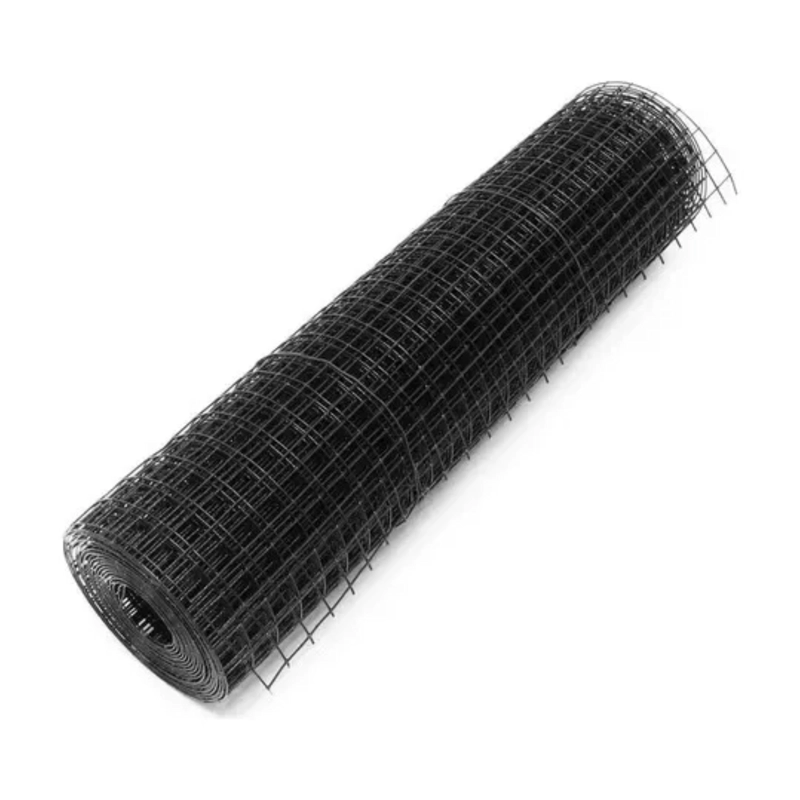 MALLA JARDIN SOLDADA PVC NEGRA 1/2  1.0MMX0.60MTX10MT NEGRO - 1