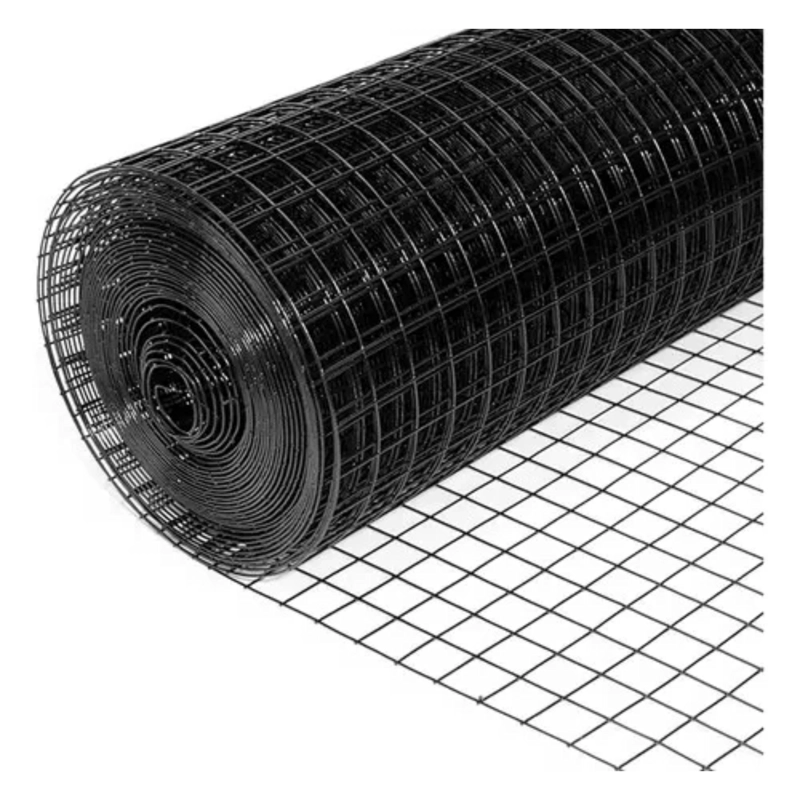 MALLA JARDIN SOLDADA PVC NEGRA 1/2  1.0MMX0.60MTX10MT NEGRO - 3