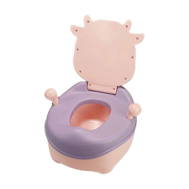 PELELA BAÑO WC INFANTIL BEBE 34X28X17 CM ROSA - 5