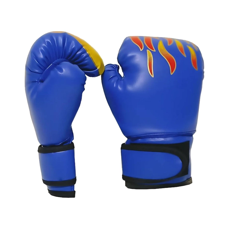 GUANTES ENTRENAMIENTO BOXEO ARTES MARCIALES NIÑO AZUL - 1