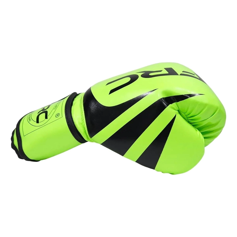 GUANTES BOXEO ARTES MARCIALES PROFESIONAL 12 ONZAS VERDE - 3