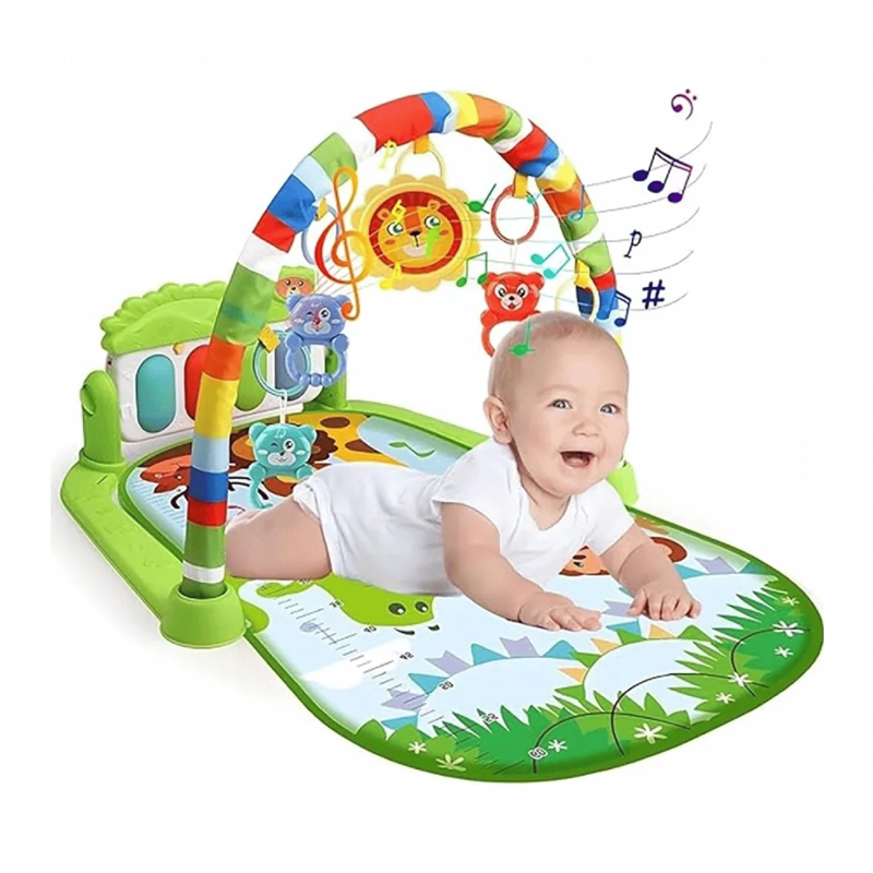 SET ALFOMBRA MUSICAL PIANO ESTIMULACION BEBE - VERDE - 4