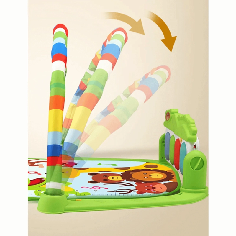 SET ALFOMBRA MUSICAL PIANO ESTIMULACION BEBE - VERDE - 5