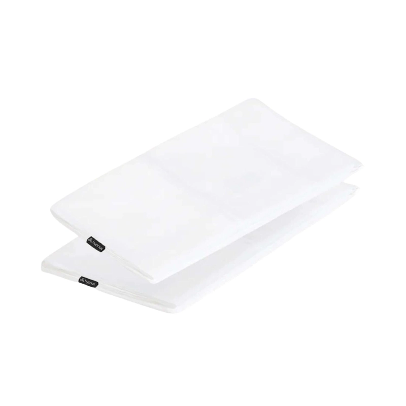 PACK 2 FUNDAS ALMOHADAS 50X90 CM BAMBU ORGANICO BLANCO - 1