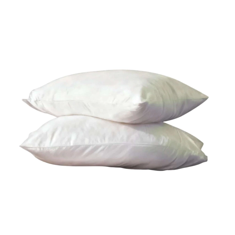 PACK 2 FUNDAS ALMOHADAS 50X90 CM BAMBU ORGANICO BLANCO - 2