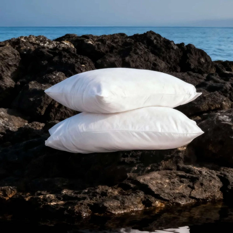 PACK 2 FUNDAS ALMOHADAS 50X90 CM BAMBU ORGANICO BLANCO - 4