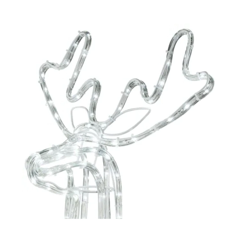RENO SOLAR NAVIDAD LUCES LED 120 CM - 2