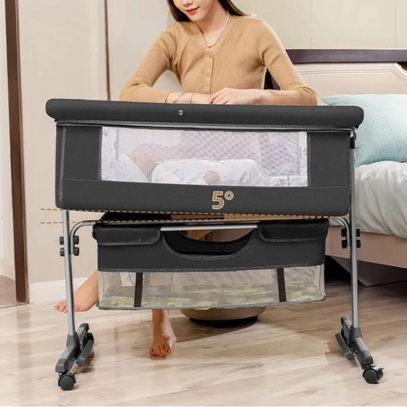 CUNA COLECHO MOSQUITERO MUDADOR BEBE - 4