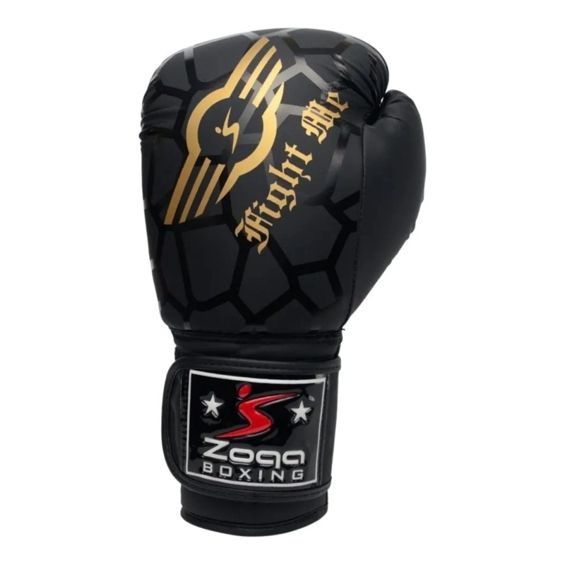 GUANTES BOXEO ARTES MARCIALES PROFESIONAL 14 ONZAS NEGRO - 2