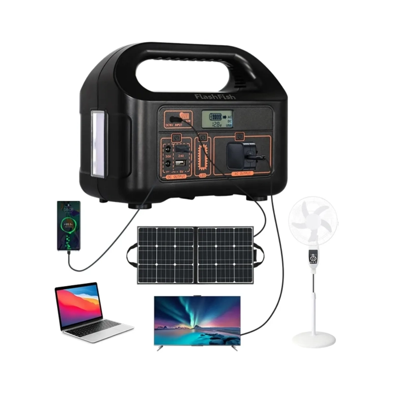 GENERADOR ENERGIA SOLAR PORTATIL 150 WATT - 3
