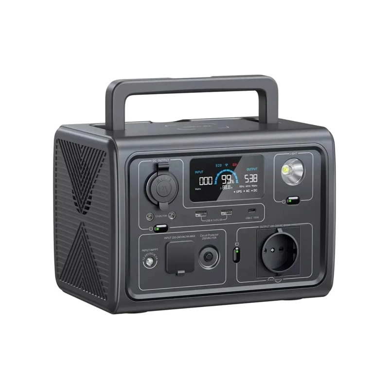 ESTACION ENERGIA PORTATIL 600 WATT ENERGIA SOLAR - 1