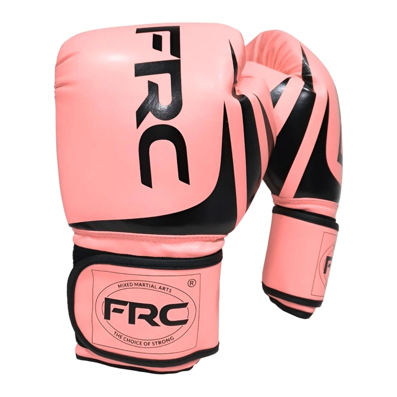 GUANTES BOXEO ARTES MARCIALES PROFESIONAL 10 ONZAS ROSA - 1
