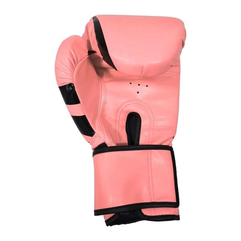 GUANTES BOXEO ARTES MARCIALES PROFESIONAL 10 ONZAS ROSA - 2