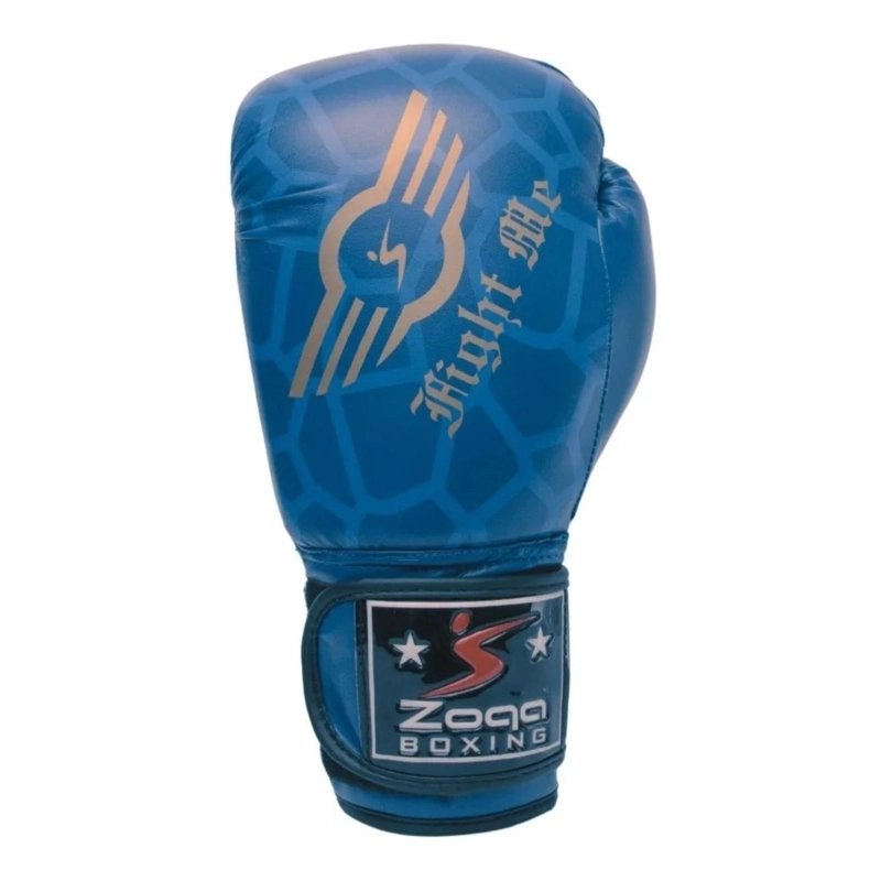 GUANTES BOXEO ARTES MARCIALES VELCRO REXION 16 AZUL - 2
