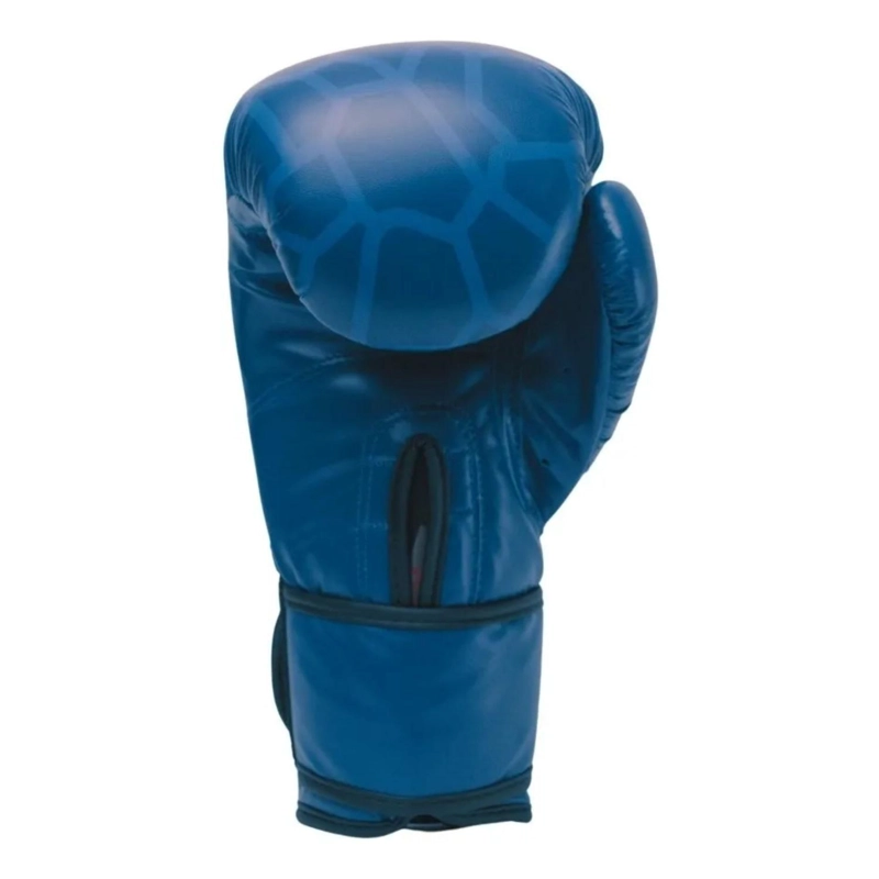 GUANTES BOXEO ARTES MARCIALES VELCRO REXION 16 AZUL - 3