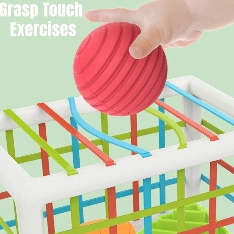 JUGUETE DIDACTICO INFANTIL NIÑO CUBO ENTRENAMIENTO SENSORIAL INTERACTIVO - 3