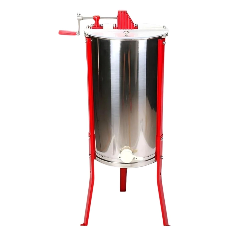 CENTRIFUGADORA EXTRACTOR MIEL MANUAL INDUSTRIAL 3 AZAS - 1