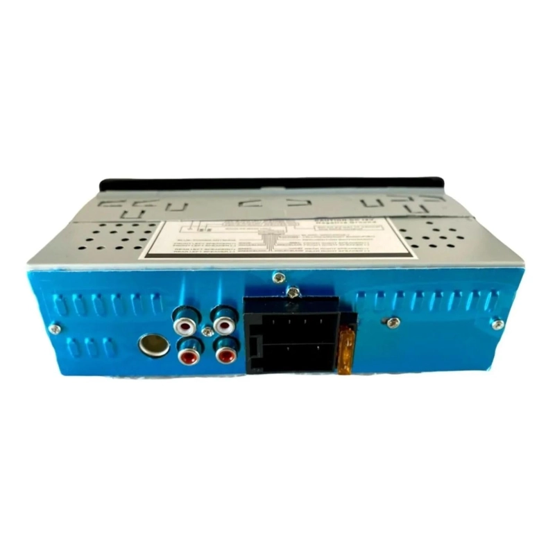 RADIO AUTO BLUETOOTH 1 DIN USB AUX MP3 FM CONTROL REMOTO - 4