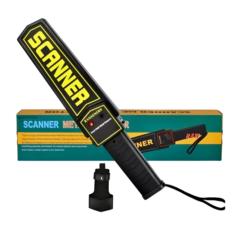 DETECTOR METALES PALETA ESCANER MANO - 2
