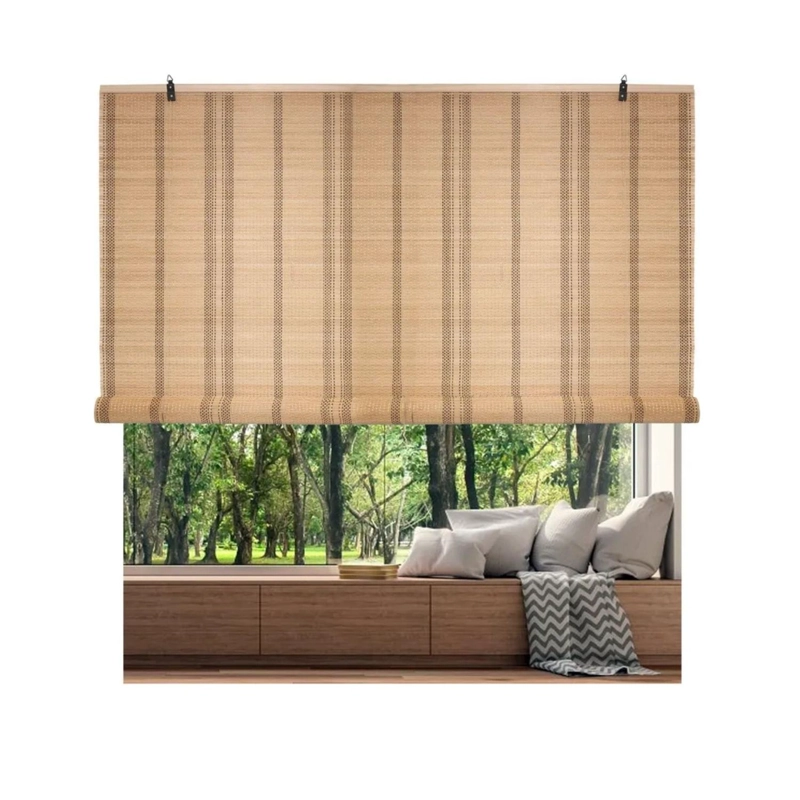 CORTINA BEITI PERSIANA ROLLER ENROLLABLE 1.8X1.8 MTS BAMBU - 2