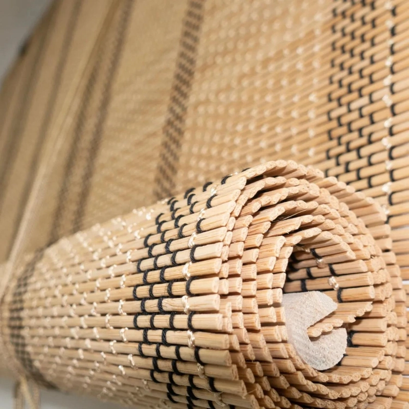 CORTINA BEITI PERSIANA ROLLER ENROLLABLE 1.8X1.8 MTS BAMBU - 4