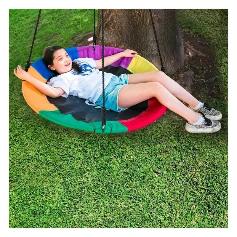 COLUMPIO MECEDOR OVALADO INFANTIL MULTICOLOR - 5