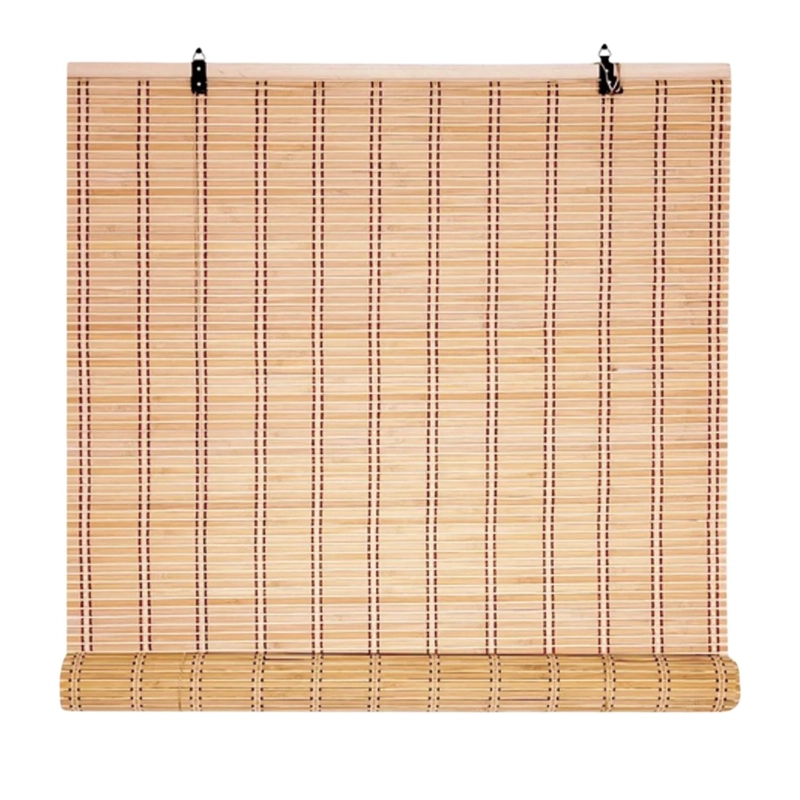 CORTINA PERSIANA ROLLER ENROLLABLE 120X150 CM BAMBU MARRON - 1