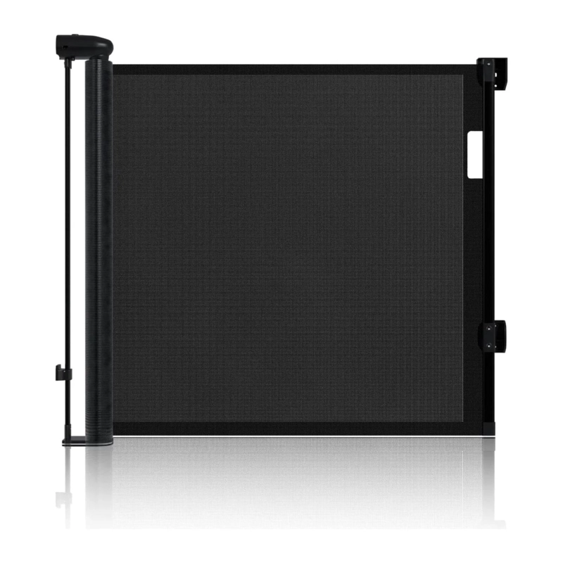 BARANDA REJA SEGURIDAD BEBE MASCOTAS 1.5X 86 CM NEGRO - 1