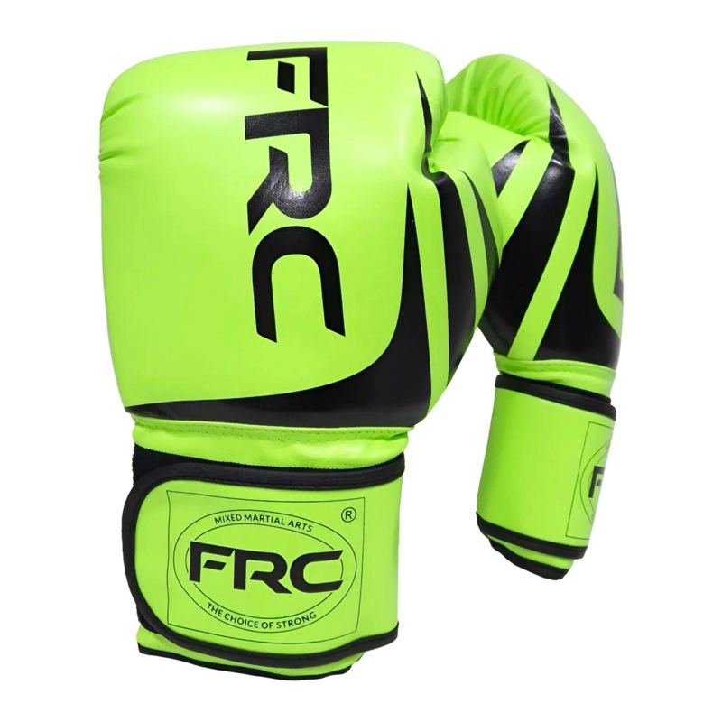 GUANTES BOXEO ARTES MARCIALES PROFESIONAL 8 ONZAS VERDE - 1