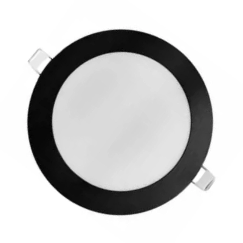 PACK 10 FOCOS PANEL LED PLAFON REDONDO LUZ FRIA 12 WATT - 2