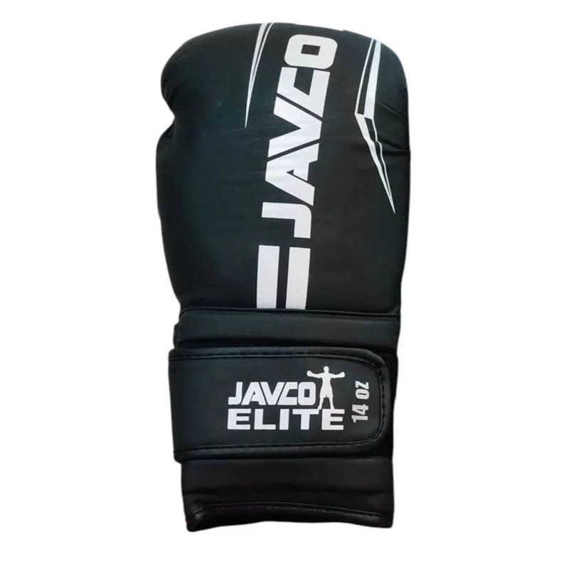 GUANTES ARTES MARCIALES BOXEO 16 ONZAS NEGRO BLANCO - 2