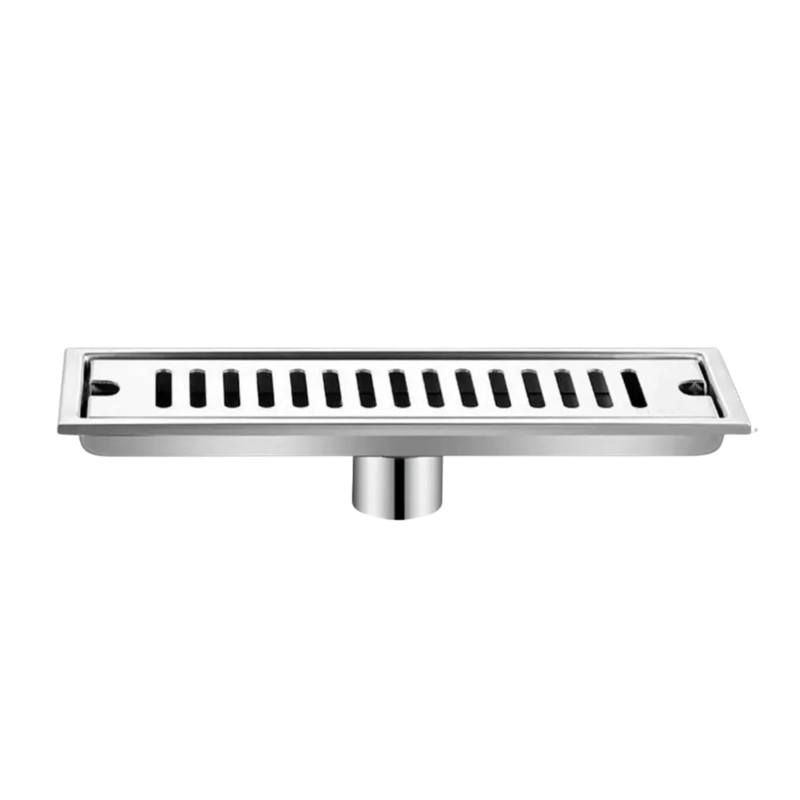 DESAGÜE DUCHA BAÑO 40 X 10 CM RECTANGULAR ACERO INOXIDABLE - 1