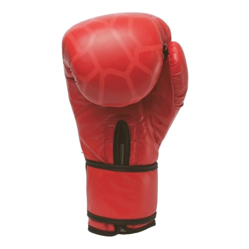 GUANTES BOXEO ARTES MARCIALES VELCRO REXION 12 ONZAS ROJO - 2